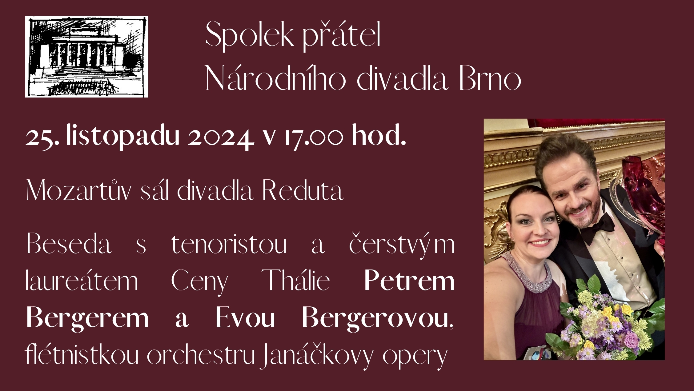 Beseda Bergerovi 25. 11. 2024